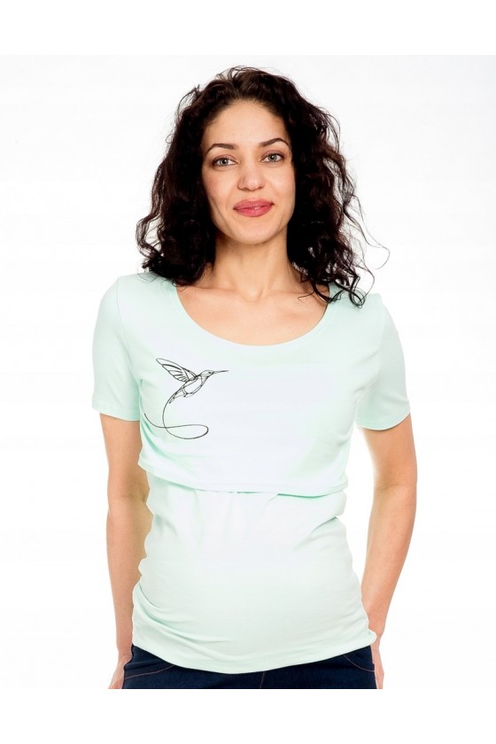 T-shirt ciążowy i do karmienia 'BIRD'