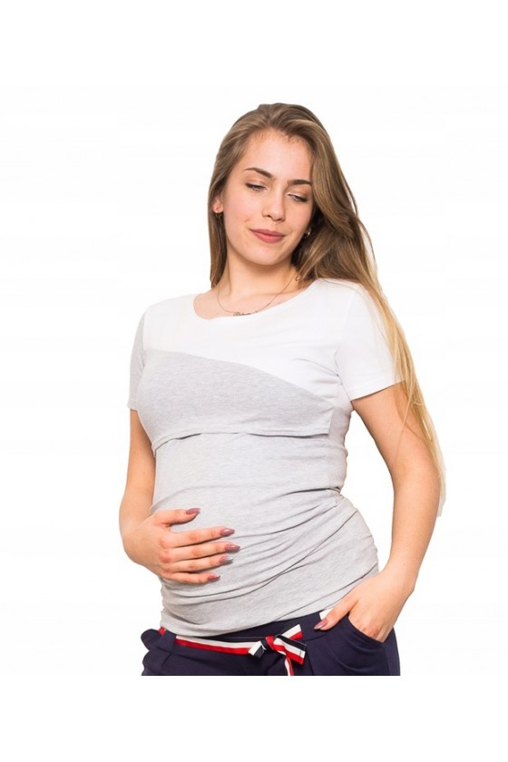 T-shirt ciążowy i do karmienia 'JANE'