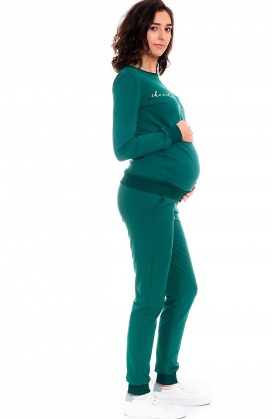 Spodnie dresowe ciążowe 'ADDICT'